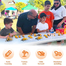Kids Construction Party Favors for Boys Construction Vest Hat toys Worker Costumes Dress Up Construction Birthday Party Supplies