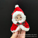 Labubu 配饰衣服 适用于 V1 V2 V3 V4 Labubu 圣诞鹿套装 Labubu 红色服装 圣诞时尚礼物