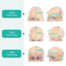 The Aurora Cascade | 30-Inch 613 Blonde HD Lace Front Wig, 13x4 13x6 360 Body Wave Human Hair