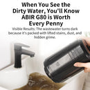 ABIR G80手持地毯吸尘器 15Kpa家用沙发汽车内饰宠物床织物湿式干洗机