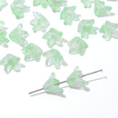 About20Pcs Glass Beads, Small Lily Scattered Beads, Handmade DIY 'Making Couple Bracelets, Necklaces, Earrings, Jewelry Accessor