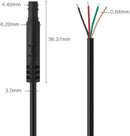 WOLFBOX 10m/15m 33/50 feets Rear Camera Extension Cord Cable (4 pin,2.5mm) for G840S/G930/G850 PRO/G850/ G900 PRO