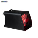 SHEHDS 4pcs Battery LED 6x18w RGBWA+UV 6in1 Par Wireless Remote Control DMX512 Phone WIFE Wash Wall Light For DJ Disco Christmas