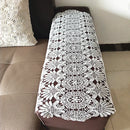 Luxury Christmas Flower Embroidery bed Table flag Runner cloth cover Coffee dining tablecloth party home Wedding decor