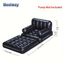 Bestway 二合一气垫沙发，充气沙发床，充气躺椅，露营防水，充气沙发 M