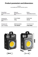 The Ember Field | 3500-Lumen COB Lantern with Magnetic Base and Hook