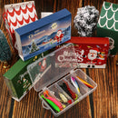 Fishing Advent Calendar 2024 Soft Lures Spoons Minnow Christmas Countdown Calendar Fishing Lures Set Surprise Xmas Gifts for Men