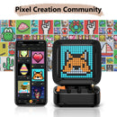 Divoom Ditoo plus Retro Pixel Art Game Bluetooth Speaker with 16X16 LED App Controlled Front Screen (Black)(green)(Blue)