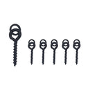 Screw Peg with Ring Swivel D-Rig Chod Rig Terminal Tackle Bait Holder Screw Carp Fishing Accessories