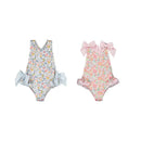 Girls Swimsuit  Amoi Baby One Piece Sling Print Cute Beach  Bikini Swimwear Baby Girl Swimsuits 2-7Y biquini infantil menina