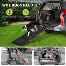 The Summit Step | Quad-Fold Aluminium Dog Ramp for Cars, SUVs and High Beds
