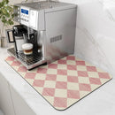 The Barista Base | Water-Absorbent Coffee Machine Mat & Dish Drying Pad