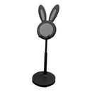 Adjustable Cartoon Bunny Ear Phone Stand Cute Rabbit Universal Tablet Holder Desktop Retractable Organizer For Home Office Decor