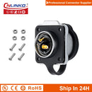 Cnlinko LP20 防水 3 针 M20 航空线缆连接器插头插座接头 适用于车辆 卡车 船舶 新能源