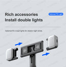 AXNEN AI Auto Following Gimbal Stabilizer 360 Rotation Phone Stand P02 Desktop Tracking Gimbal with Remote for Live Photography