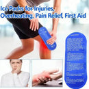 Ice Pack Cooler Refreezable Instant Cold Packs for Cooler Portable Versatile Cooling Bags for Home Company Travel School Picnic
