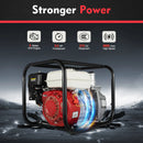Gas-Powered 2-Inch 6.5HP 4-Stroke Gas Water Semi Trash Pump Gas-Power Water Irrigation Transfer Pump