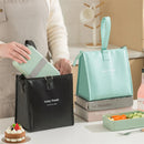 One-shoulder Bento Bag Student Lunch Box Bag Lunch Bag Office Worker Carrying Lunch Bag Thermal Insulation Bag