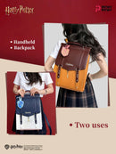 Pinky Harry Potter Backpack Vintage Preppy Style School Bag for Daily Halloween Christmas Birthday Gift for Students Fans Women