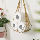 Nordic Hanging Holder For Toilet Paper Magazine Books Holder Home Hotel Storage Hanging Pocket Rack Bathroom Decor