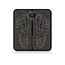 Electric USB Charging Foot Massage Mat Relaxes Foot Acupoint Massage Mat Improves Blood Circulation 8 Modes 19 Level Relaxation