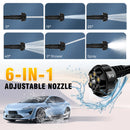 DayPlus Cordless Pressure Washer Portable Power Cars Washer Cleaner 3.0Ah Battery Powered High Pressure  for Garden Floor,150BAR