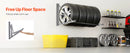 The Tire Ladder | Wall-Mounted Folding Tire Rack for Four Wheels up to 300 lbs