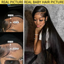 46 44 Inch HD Lace Front Human Hair Wigs For Black Women 13x4 Peruvian Hair Wigs Glueless Human Hair On Clearance Sale 13x6 Bone Straight Lace Front Wig