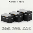 The Tundra | 20L-55L Portable Compressor Car Fridge (12V/24V DC + AC)