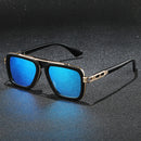 Europe and the United States retro dita square frame sunglasses men fashionable sunglasses men net red shades advanced ins style