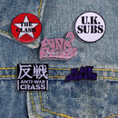 British Rock Band Badge Music Punk Brooch Heavy Metal Band Art Enamel Pin Fan Collection Souvenir Jewelry Gift Wholesale