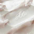 Frosted Acrylic Wedding Place Card Arch Name Tag Blank Name Plate Seating Chart Sign DIY Table Setting Mark Place Banquet Party