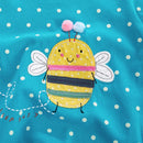 Little maven Korean Cotton T-shirt Short Sleeves Summer Kids Clothes Bees Cute Blouse for Baby Girls Tops Children's Clothing
