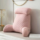 Triangle Reading Pillow Cooling Latex Cushion Big Wedge Adult Backrest Removable Washable Sofa Reading Pillow Back Pillow