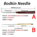Vampfly 1PCS Fishing Fly Tying Whip Finisher Bobbin Holder Bobbin Threader Bodkin Needle Nymph Midge Streamer Fly Tying Tools