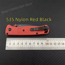 BM 535 Bugout Multi EDC折叠刀 Grivory刀柄 水滴头 超轻 户外狩猎露营钓鱼口袋工具