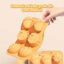 Pumpkin Leaf Silicone Molds Thanksgiving Fall Theme Ice Cream Molds for Making Soap Muffins Chocolates Squirrels Cake Decoration