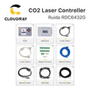 Clouday Ruida RDC6432 CO2激光控制器系统，用于激光雕刻切割机，替代AWC708S Ruida 6442S Ruida Leetro