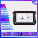 适用于大众POLO GOLF 5 6 Plus PASSAT B6 JETTA TIGUAN TOURAN SHARAN SCIROCCO CADDY 西雅特 Carplay 音频立体声 GPS 的安卓14车载收音机
