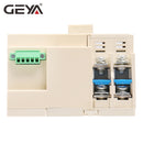 GEYA on-Grid Solar Power Automatic Transfer Switch Din Rail 2P 3P 4P 63A  100A AC220V ATS PV System Power to City Power W2R