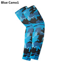 2PC Anti-sunburn Arm Sleeves Exposed Thumb Warmers Sports Sleeve Sunscreen Hand Cover Cooling Warmer for Running Fishing Cycling