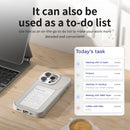 Phone Case For iPhone 15 14 13 Pro Max NFC New-tech Function DIY Cases E ink Screen Phone Cover Cartoon Girl Fundas Battery Free