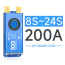 Daly BMS 4S 8S 10S 13S16S 17S 24s Smart bms wifi Active balance BT 200A 100A 150A Lifepo4 Li-ion bms lifepo4 German US Shipping