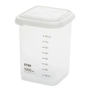 WBBOOMING Plastic Sealed Cans Kitchen Storage Box Transparent Food Canister Keep Fresh New Clear Container In Different Capacity