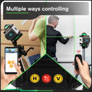 HGLINE 4D 16 Lines Laser Level APP Remote Control 360° Cross Measure Laser Beam Laser Level Horizontal Vertical Levels Tools