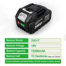 The Voltage Reserve | 18V Li-ion Battery Pack, 22500mAh with Charge Indicator