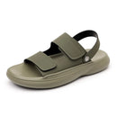 Sandals for Men 2026 New Summer Breathable Soft Bottom Casual Anti Slip Wear Beach Shoes Dual Purpose Driving Slippers Sandals