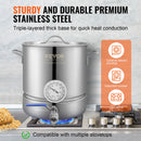 The Alchemist's Vessel | 5-Gallon Tri-Ply Stainless Steel Brew Kettle