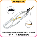 trianglelab 104NT-4-R025H42G (等同于 104GT-2) 热敏电阻 70CM 定制插头 适用于 Prusa MK3 MK3S 热端 直接使用