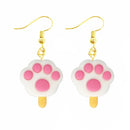 Earrings For Women Girls Cute Foods Hamburg Pizza Chicken Leg Candy Bottle Handmade Candy Kids Funny Resin